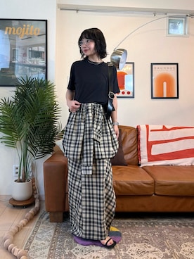オクユウカさん(レディース・159cm)の夏コーディネート