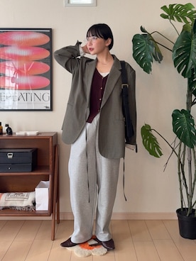 「ammy.（エイミードット）のアイテム」を使った、オクユウカさん（レディース・159cm）の冬コーディネート