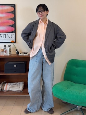 オクユウカさん（レディース・159cm）の春コーディネート