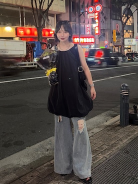 オクユウカさん(レディース・159cm)の夏コーディネート