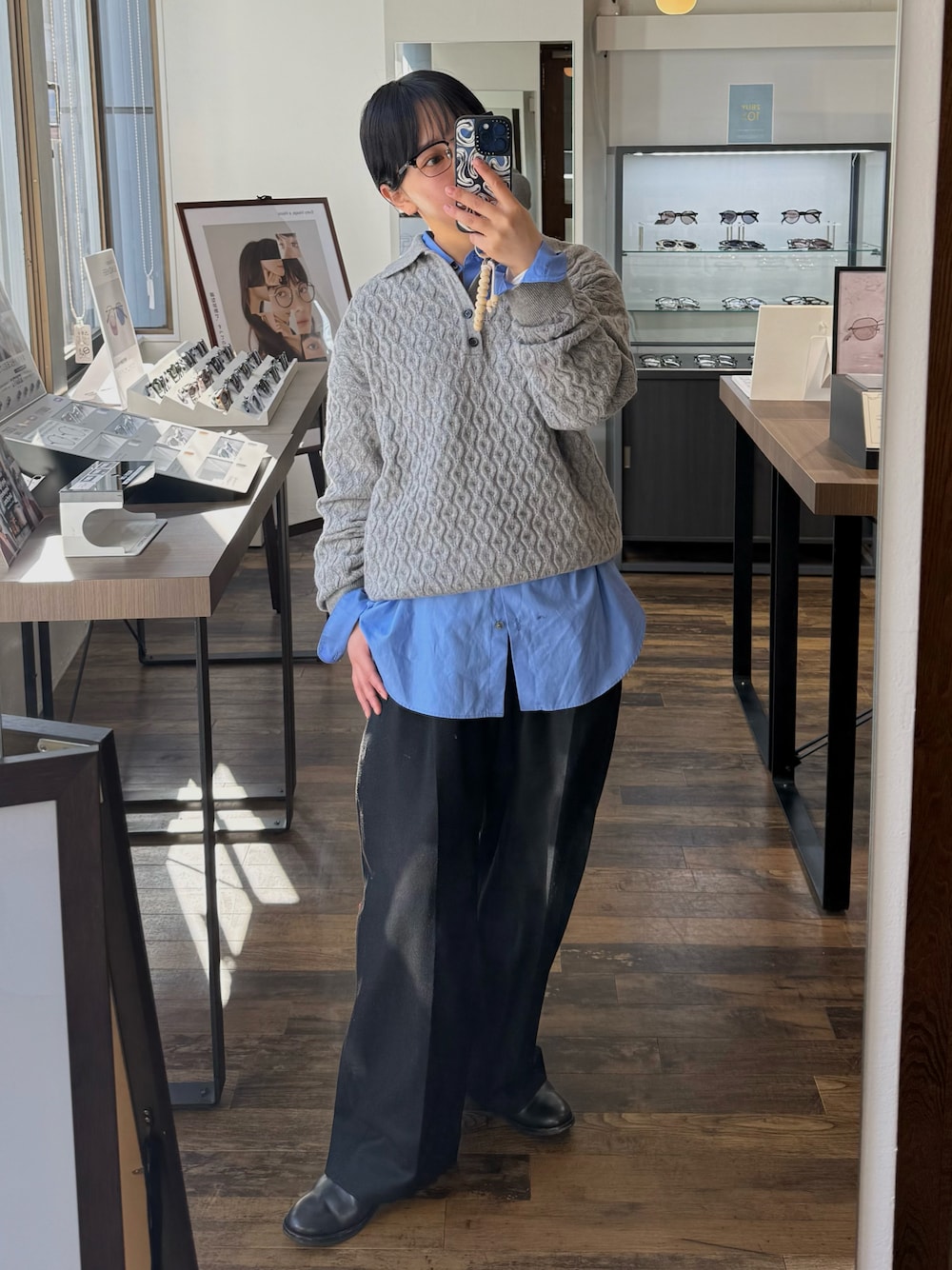 6(ROKU)＞ウール タック パンツ 25FWを使った人気ファッション