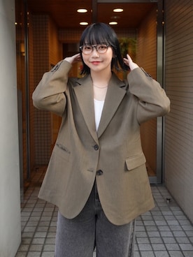 オクユウカさん（レディース・159cm）の秋コーディネート