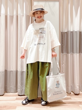 えりさん（レディース・150cm）の夏コーディネート