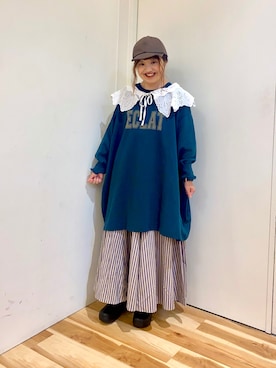 えりさん（レディース・150cm）の秋コーディネート