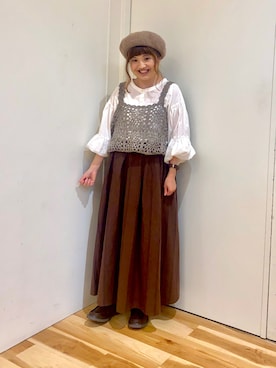 「35周年」｜えりさん（レディース・150cm）の秋コーディネート