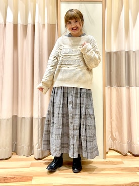 えりさん（レディース・150cm）の冬コーディネート