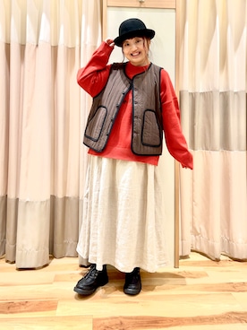 えりさん（レディース・150cm）の秋コーディネート