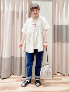 えりさん（レディース・150cm）の春コーディネート