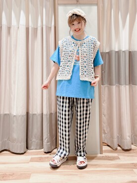 えりさん（レディース・150cm）の夏コーディネート