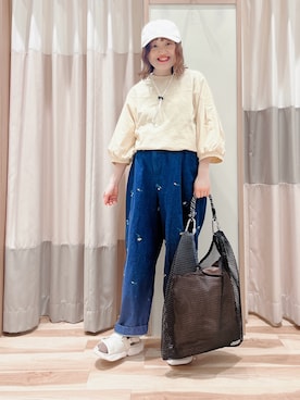 えりさん（レディース・150cm）の春コーディネート