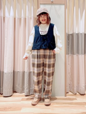 えりさん（レディース・150cm）の冬コーディネート