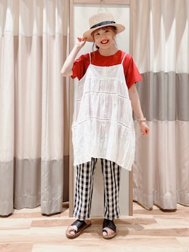 えりさん（レディース・150cm）の夏コーディネート