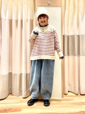 えりさん（レディース・150cm）の冬コーディネート