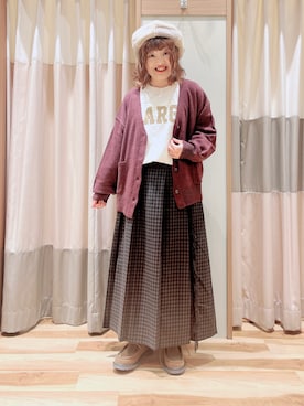 えりさん（レディース・150cm）の秋コーディネート