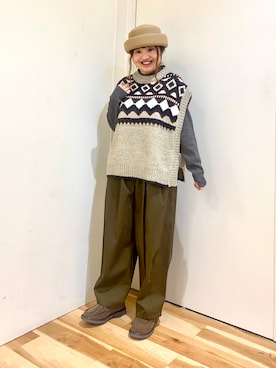 えりさん（レディース・150cm）の秋コーディネート