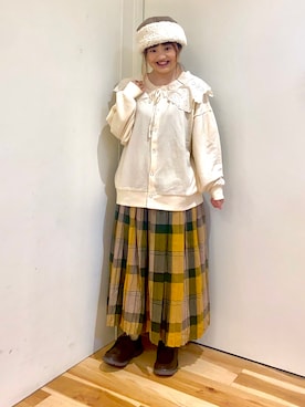 えりさん（レディース・150cm）の秋コーディネート