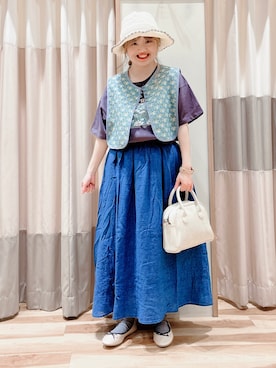 えりさん（レディース・150cm）の春コーディネート