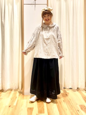 えりさん（レディース・150cm）の春コーディネート