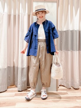 えりさん（レディース・150cm）の夏コーディネート