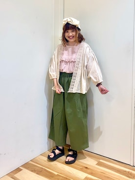 えりさん（レディース・150cm）の夏コーディネート