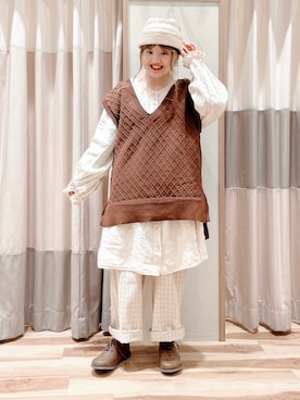 えりさん（レディース・150cm）の春コーディネート