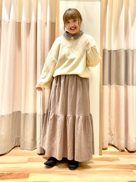 えりさん（レディース・150cm）の冬コーディネート