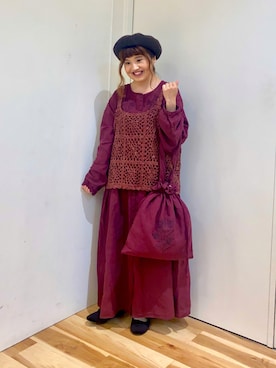 「35周年」｜えりさん（レディース・150cm）の秋コーディネート