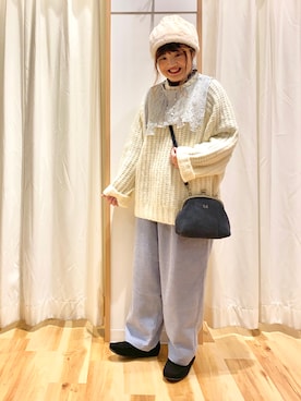 えりさん（レディース・150cm）の冬コーディネート