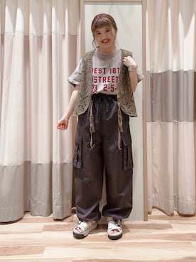 えりさん（レディース・150cm）の夏コーディネート