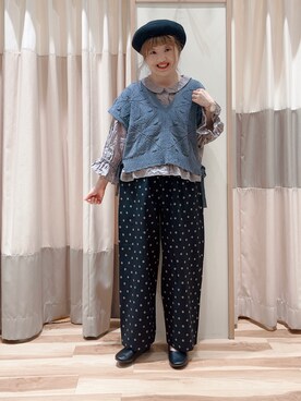 えりさん（レディース・150cm）の秋コーディネート