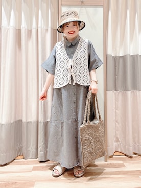 えりさん(レディース・150cm)の夏コーディネート