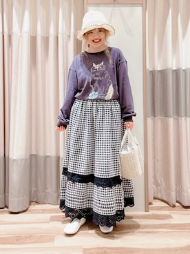 えりさん（レディース・150cm）の春コーディネート