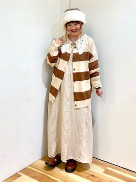 えりさん（レディース・150cm）の秋コーディネート
