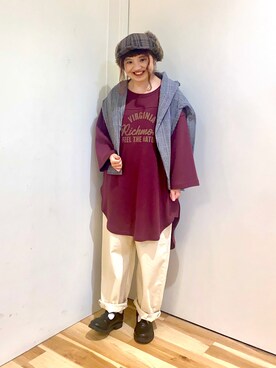 えりさん（レディース・150cm）の秋コーディネート