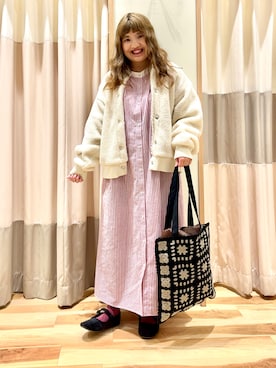 えりさん（レディース・150cm）の冬コーディネート