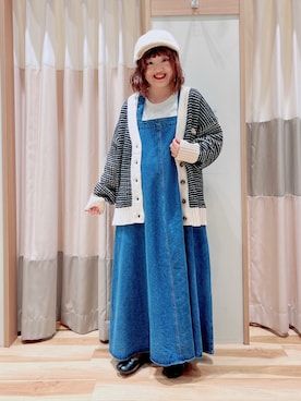 えりさん（レディース・150cm）の秋コーディネート