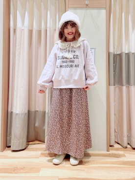 えりさん（レディース・150cm）の冬コーディネート