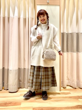 えりさん（レディース・150cm）の冬コーディネート