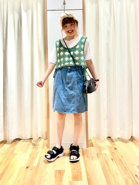 えりさん（レディース・150cm）の夏コーディネート