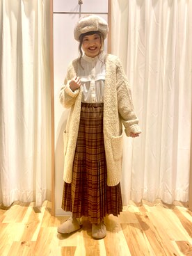 えりさん（レディース・150cm）の冬コーディネート