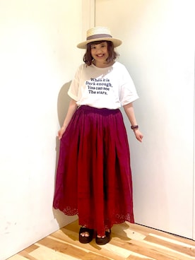 えりさん（レディース・150cm）の夏コーディネート