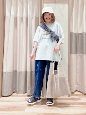 えりさん（レディース・150cm）の春コーディネート