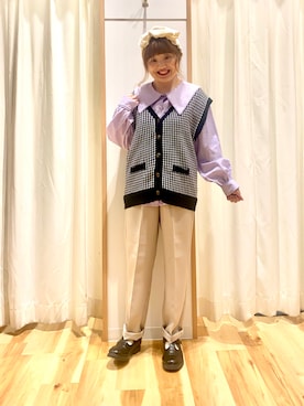 えりさん（レディース・150cm）の春コーディネート