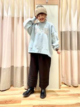 えりさん（レディース・150cm）の冬コーディネート