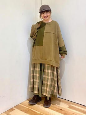 えりさん（レディース・150cm）の秋コーディネート