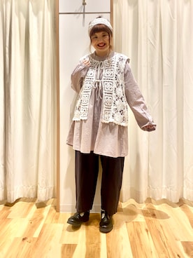 えりさん（レディース・150cm）の春コーディネート