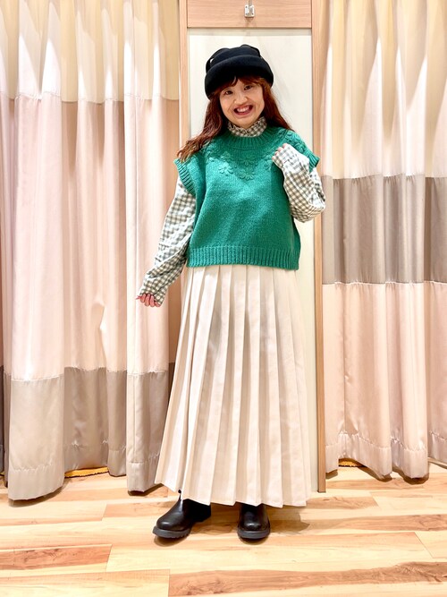 セール】柄アソートプリーツスカート（スカート）｜Samansa Mos2  