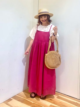 えりさん（レディース・150cm）の夏コーディネート