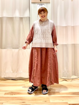 えりさん（レディース・150cm）の秋コーディネート