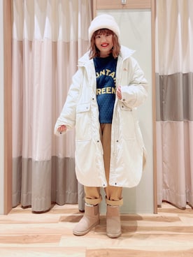 えりさん（レディース・150cm）の冬コーディネート